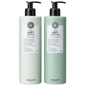 Maria Nila True Soft Duo Bundle Shampoo & Conditioner 2x500 ml 1000 ml produkt bild