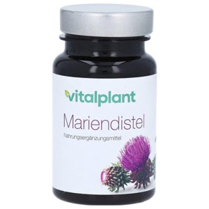 Mariendistel 300 mg Extrakt Vitalplant Kapseln, 60 St Kapseln Produktbild