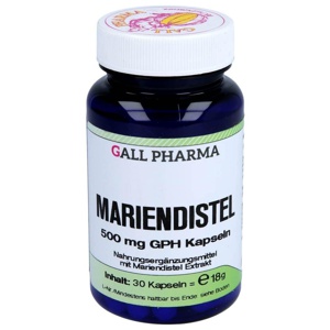 MARIENDISTEL 500 mg GPH Kapseln Produktbild