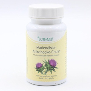 MARIENDISTEL ARTISCHOCKE Cholin Floramed Kapseln Produktbild