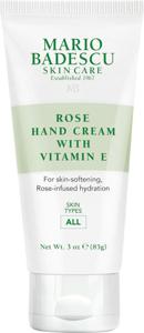 Mario Badescu Rose Hand Cream With Vitamin E 85 g produkt bild