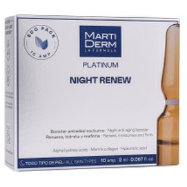 Martiderm Platinum Night Renew Ampoules 10 X 2ml Produktbild