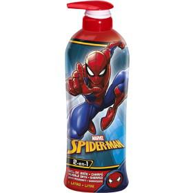 Depend 2-in-1 Bubble Bath Shampoo Spiderman 1000 ml produkt bild