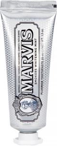 Marvis Smokers Whitening Mint blekande tandkräm för rökare 25 ml produkt bild