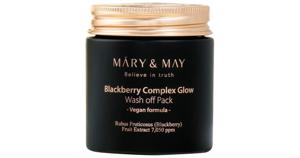 Mary&May Blackberry Complex Glow Wash off Pack, 125 g produkt bild