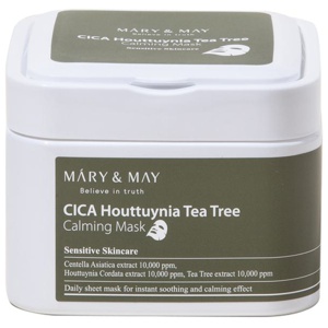 Mary&May CICA Houttuynia Tea Tree Calming Mask 30 st produkt bild