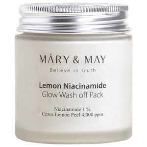 Mary&May Lemon Niacinamide Glow Wash off Pack 125 g produkt bild