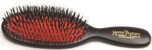 Mason Pearson Pocket Bristle & Nylon Dark Ruby produkt bild