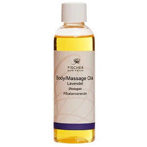 Massageolie Lavendel øko - 100 ml produktbillede