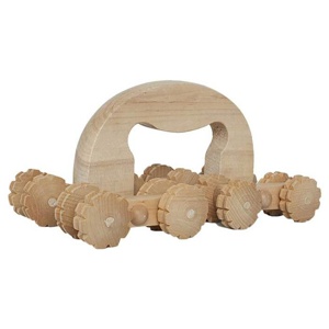 MASSAGEROLLER Holz m.Bügel+8 Achsen Produktbild
