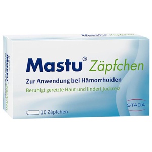 MASTU Zäpfchen Hämorrhoiden Produktbild