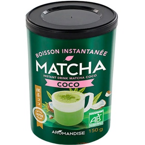 Matcha Instant Drink Coco Økologisk - 150 gram produktbillede