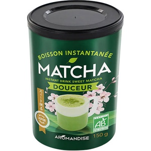 Matcha Instant latté Økologisk - 150 gram produktbillede