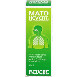 MATO HEVERT Erkältungstropfen 50 ml Tropfen Produktbild