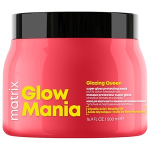 Matrix Glow Mania Glazing Queen Super Gloss Protecting Mask 500 m produkt bild