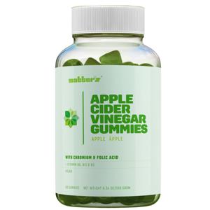 Matters Apple Cider Vinegar + Krom, Äpple, 60 Gummies produkt bild