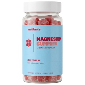 Matters Magnesium 150 mg Jordgubb 30 gummies produkt bild