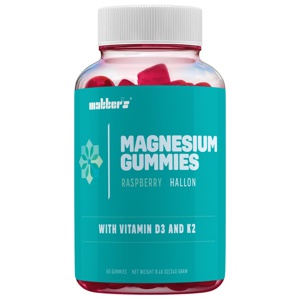 Matters Magnesium + K2 & D3 Hallon 60 gummies produkt bild