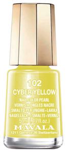Mavala Nail Color Pearl 102 Cyber Yellow 5 ml produkt bild