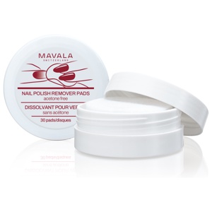 Mavala Neglelakfjerner Pads uden acetone 30 stk. produktbillede