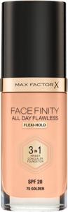 Facefinity All Day Flawless 3-In-1 Foundation 75 Golden produkt bild