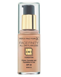 Max Factor Facefinity 3-in-1 Foundation Beige 55 produktbillede