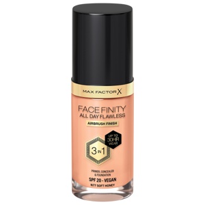 Facefinity All Day Flawless 3-In-1 Foundation 77 Soft Honey produkt bild