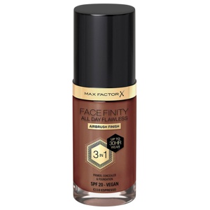 Max Factor Facefinity All Day Flawless Foundation SPF 20 C110 Espresso 30 ml produktbilde