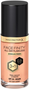 Max Factor Facefinity All Day Flawless 3-In-1 Foundation 77 Soft Honey produktbilde