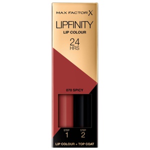 Lipfinity 2-step Long Lasting Lipstick 070 Spicy produkt bild