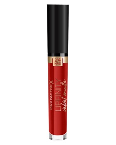 Max Factor Lipfinity Velvet Matte 025 Red Luxury 3 ml Produktbild