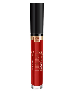 Max Factor Lipfinity Velvet Matte 025 Red Luxury produktbillede