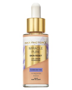 Max Factor Miracle Pure 2In1 Skin Reset Serum Foundation 30-40 Fair To Light Produktbild