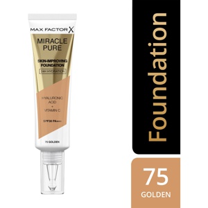 Max Factor Miracle Pure Skin-Improving Foundation 30 ml - 75 Golden Produktbild