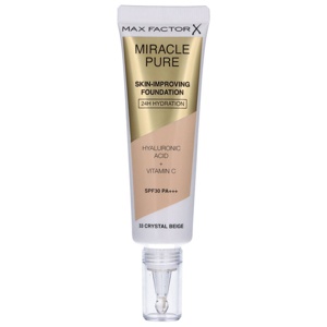 Max Factor Miracle Pure Skin-Improving Foundation - 33 Crystal Beige 30 ml Produktbild