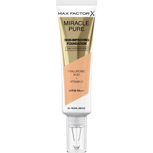 Max Factor Miracle Pure Skin-Improving Foundation - 35 Pearl Beige produktbillede