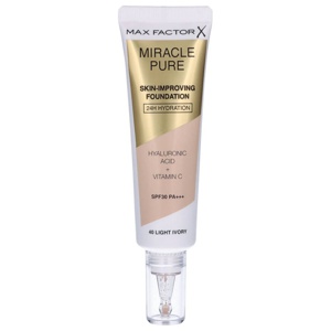 Max Factor Miracle Pure Skin-Improving Foundation - 40 Light Ivory produktbillede