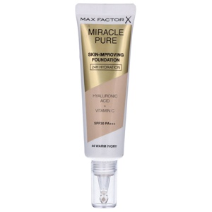 Max Factor Miracle Pure Skin-Improving Foundation - 44 Warm Ivory 30 ml Produktbild