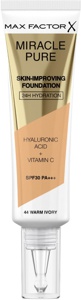 Max Factor Miracle Pure Skin Improving Foundation 44 Warm Ivory 44 produktbilde