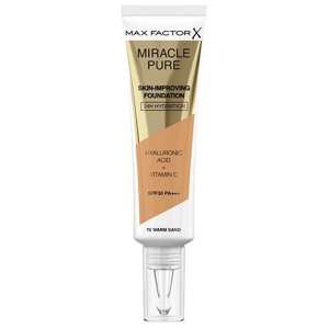 Max Factor Miracle Pure Skin-Improving Foundation 70 Warm Sand 30 ml produktbilde