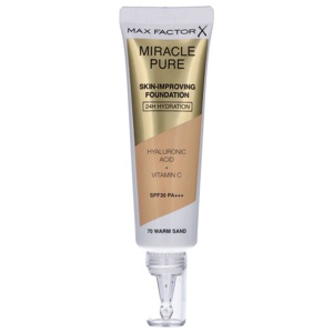 Max Factor Miracle Pure Foundation SPF30 70-Warm Sand produktbillede