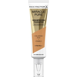 Max Factor Miracle Pure Skin-Improving Foundation - 76 Warm Golden produktbillede
