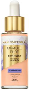 Max Factor Miracle Pure Skin Reset 2 In 1 Serum Foundation 10 Very Fair 30 ml produkt bild