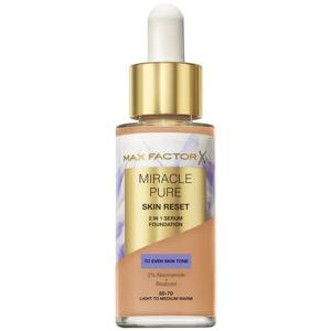 Max Factor Miracle Pure Skin Reset 2 In 1 Serum Foundation 80.5 Medium Warm produkt bild