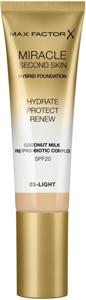 Max Factor Miracle Second Skin Hybrid Foundation 003 Light 33 ml produkt bild
