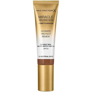 Max Factor Miracle Second Skin Foundation 12 Neutral Deep produkt bild