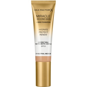 Max Factor Miracle Second Skin Hybrid Foundation 07 Neutral Medium produktbillede