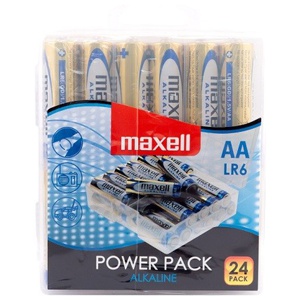 Maxell LR6 - Batteri 24 x AA-typ - alkaliskt produkt bild