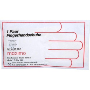 MAXIMO Fünffingerstrickhandsch.o.Gummibund Gr.8 Produktbild