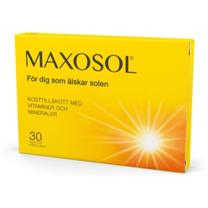 Maxosol 30 tabletter produkt bild